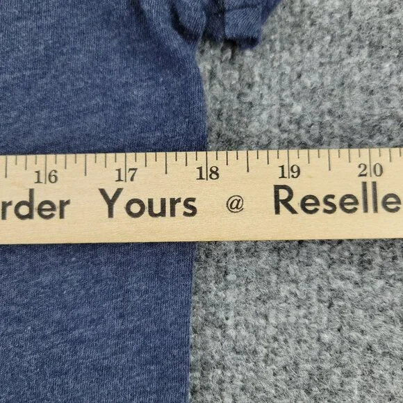 Hollister Shirt Women's Small Blue Surfing Co Graphic Tee Short Sleeve Top Adult - Picture 11 of 14